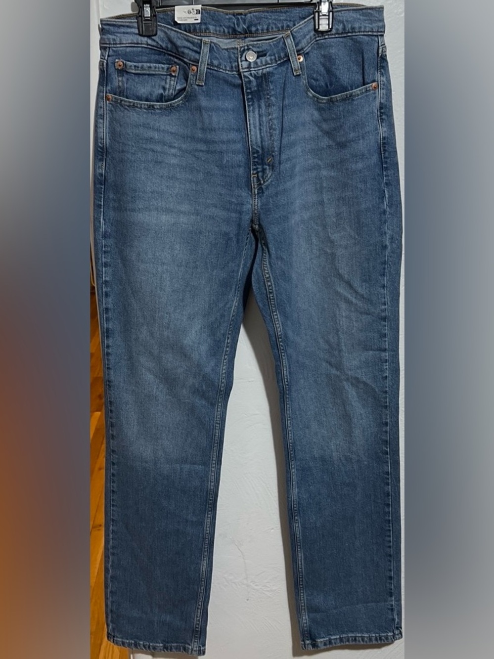 #34 NWT Levi's Men’s 514 Straight Fit Flex Jeans Size W35 L34